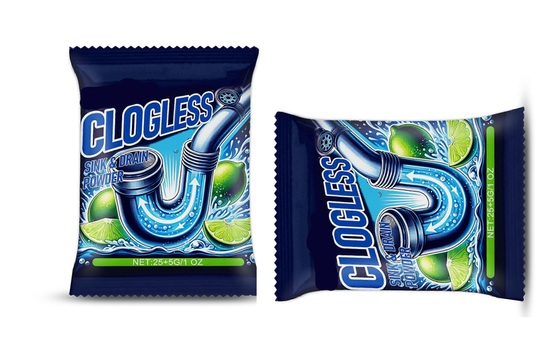 Drain Cleaning Powder - 15 Packets