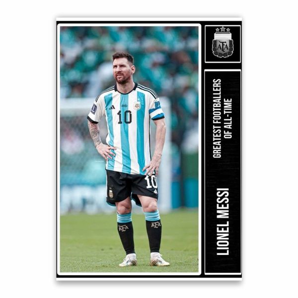 Lionel Messi Legend Argentina Poster - A1