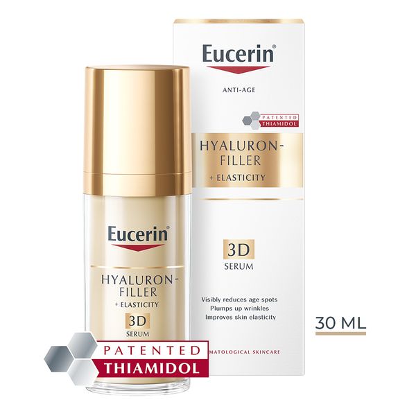 Eucerin Hyaluron Filler + Elasticity Anti-Age Spots 3D Serum for Face, 30ml