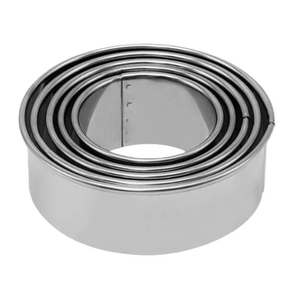 Stainless Steel Cake Rings Set 5 Piece