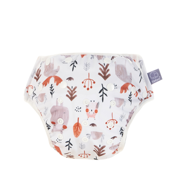 Baby Reusable Swim Diaper, Grey Inner - Winter