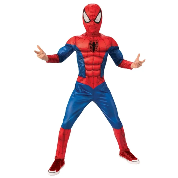 Deluxe Ultimate Spiderman Costume for Boys -Superhero Outfit