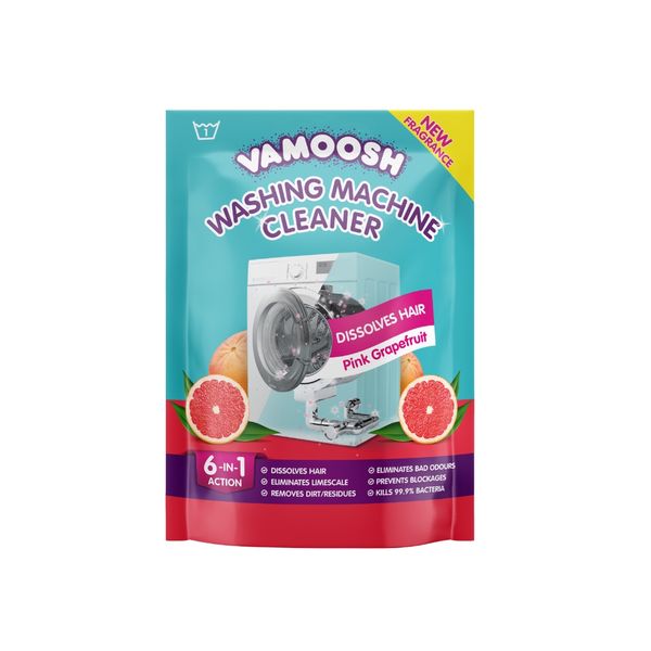 Vamoosh - Washing Machine Cleaner Pink Grapefruit 175g