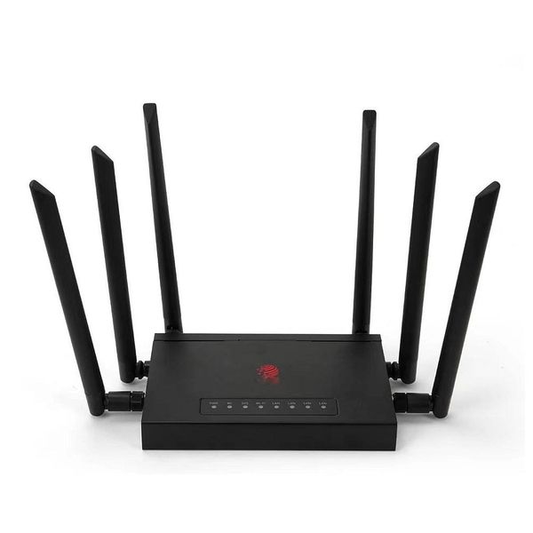 4G/5G WI-FI Router 300 Mbps 6 High Gain Antennas Plug &amp; Play B825 Zam