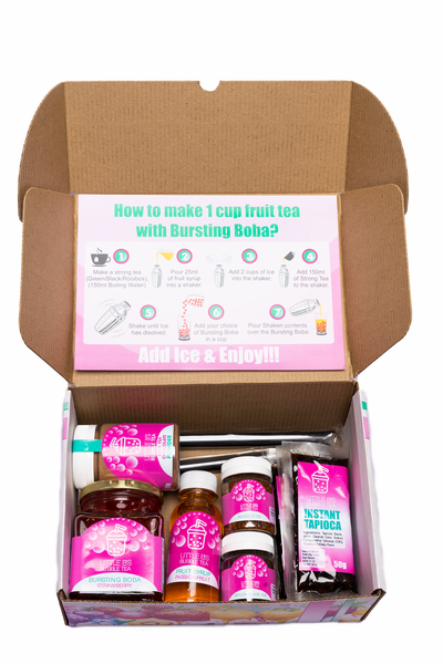 Small Mixed Bubble Tea Gift Box