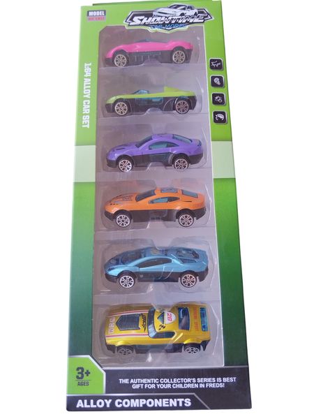 Showtime Toy Cars - Set of 6