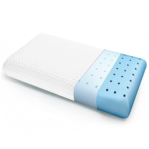 Chenshia Gel Memory Foam Pillow Deep Sleep Comfort Support&amp;Neck Pain Relief