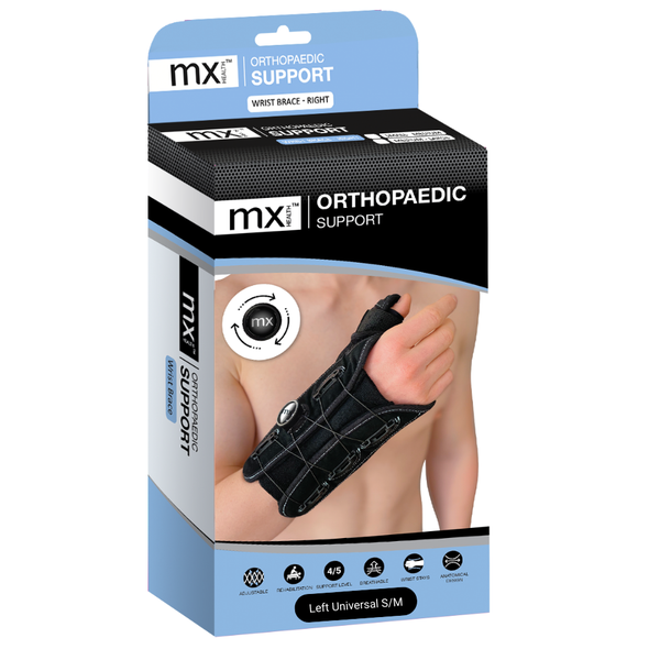MX Support Ortho Wrist Brace Left Universal S - L