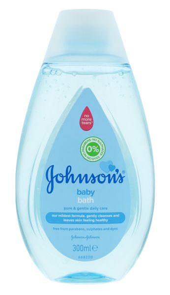 5 Pack of Johnson's Baby Bath 300ml