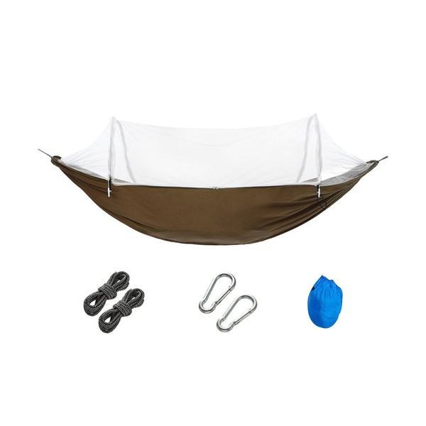 240x140cm Portable Hammock Mosquito Net for Camping with Straps, Bags