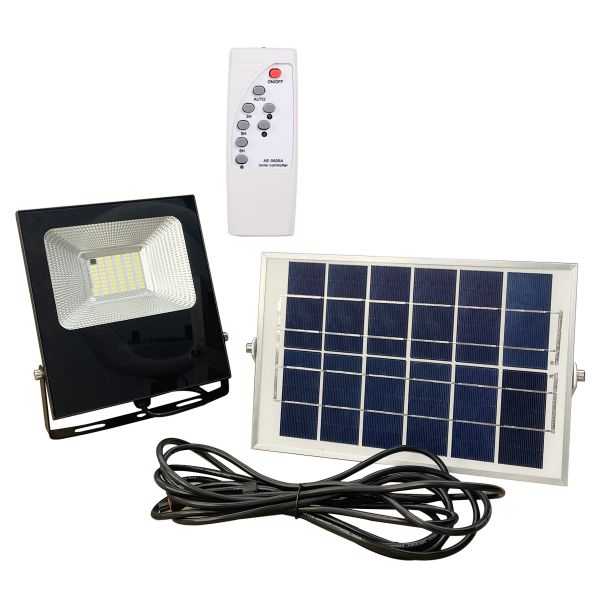 AUSMA LED Solar FloodLight 30W Security Light for Outdoor