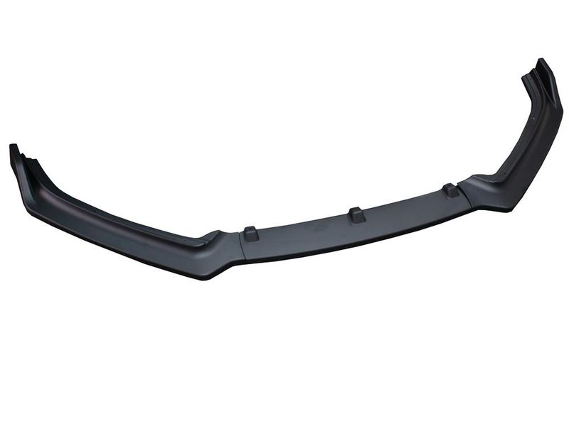 VW Polo 6 Gloss Black Front Spoiler