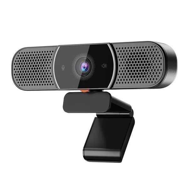 Ausdom A616 All-in-One 2K USB Webcam with Speaker – Black