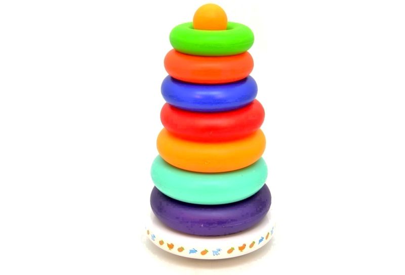 Rainbow Stacking Ring
