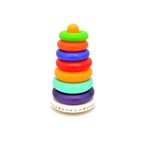 Rainbow hot sale stacking rings