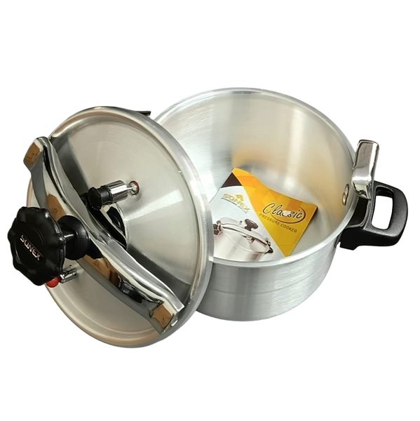 Sonex Classic Pressure Cooker 5 Liter - Aluminum Metal Finish