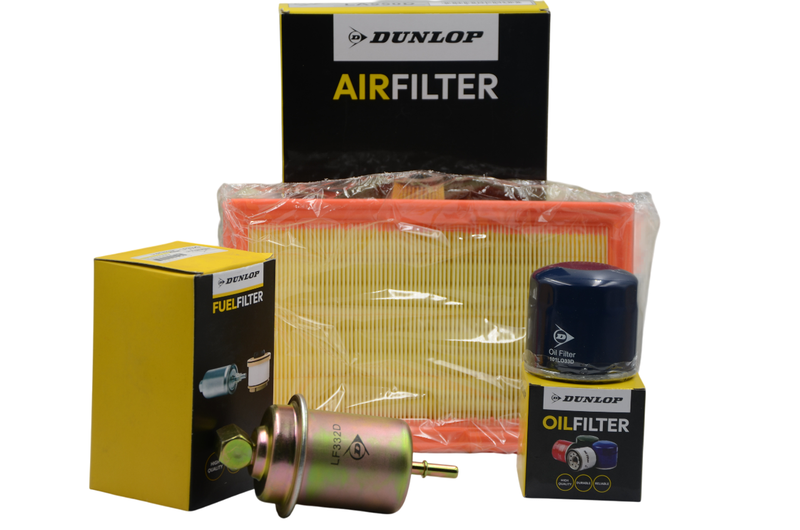 Dunlop Filter Kit FK987 Compatible with FK13-Hyundai Atos G4HG 1.1 2005-2013