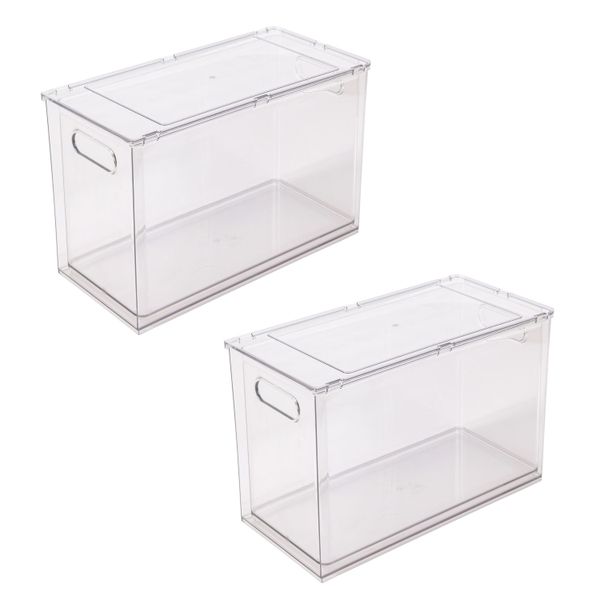 Clear Acrylic Stackable Storage Drawer - Medium JD-YM6441SET