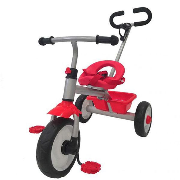 Little Bambino Push Bar Bike - Red