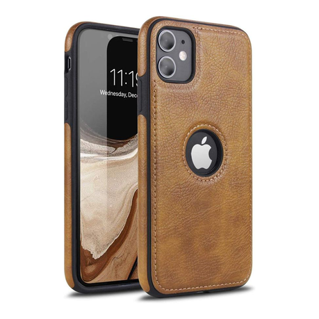 Leather Slim Soft PU Protective Phone Cover Cases Apple iPhone 11 Image