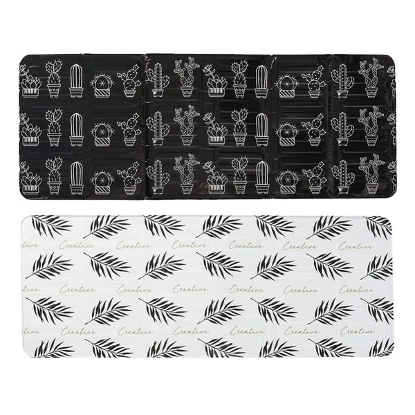 Kitchen Aluminium Foldable Splash Guard Set of 2