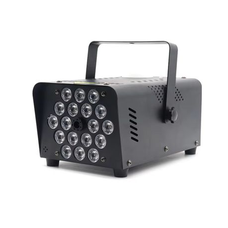 Fog Machine 500W With Colorful Led Lights Wireless Remote Control PK Image