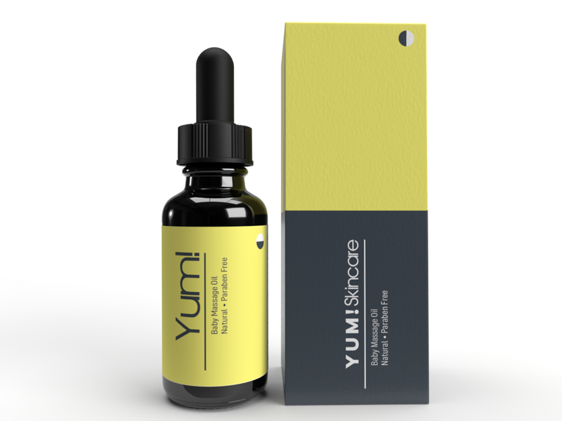 Yum! Skincare Baby Massage Oil