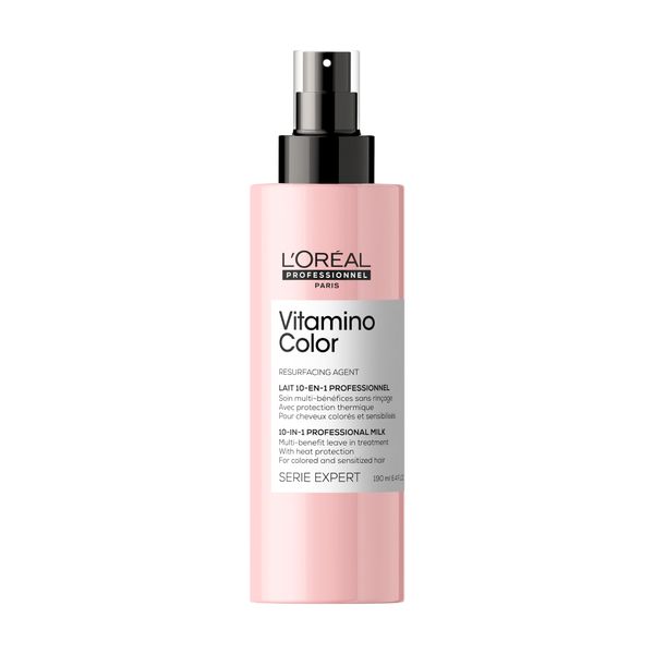 L'Oréal Professionnel Vitamino Color 10-In-1 Multi-Benefit Leave-In Hair Treatment for Colour-Treated Hair - 190ml