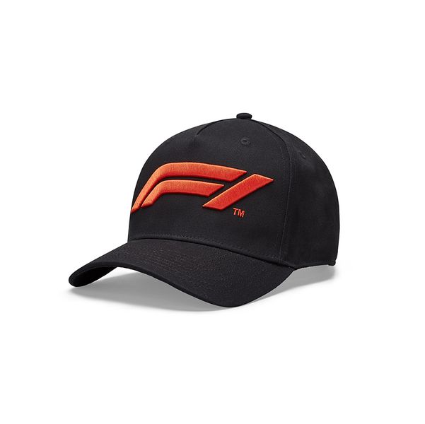 Formula One Large Logo Baseball Cap-Black