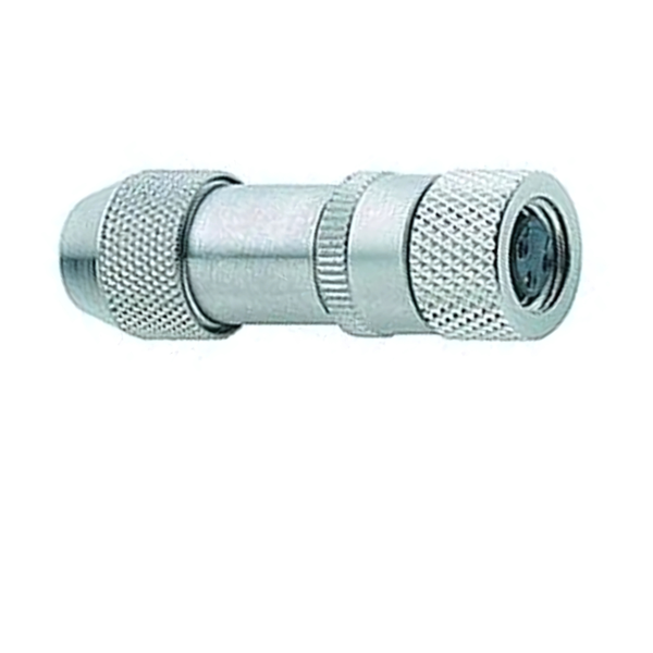 99-3728-810-04 M12 D-Coded 4-Pole Female Cable Connector, IP67