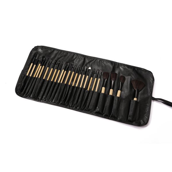 Professional Makeup Brush Kit 24 Pieces for Full Face Brushes with Bag