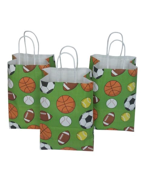 Soccer and Rugby Themed Party bags