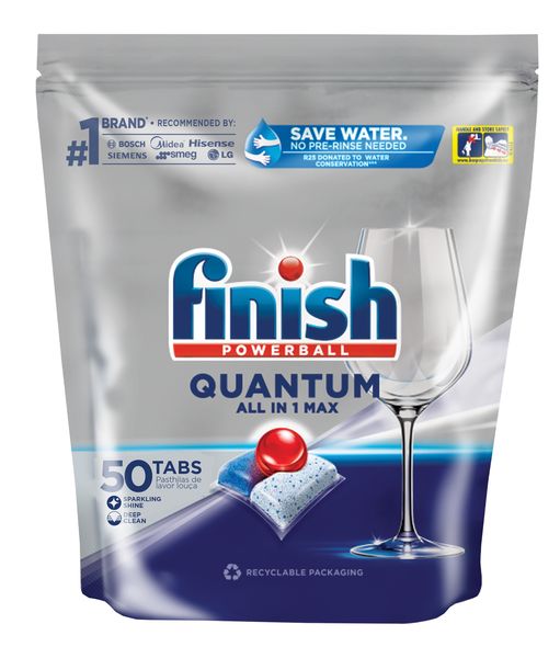 Finish 50s - Auto Dishwashing Quantum Thermo-Forming Tablets - Regular