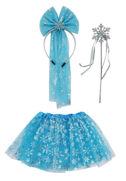 SnowFlake Princess Kids Costume Set