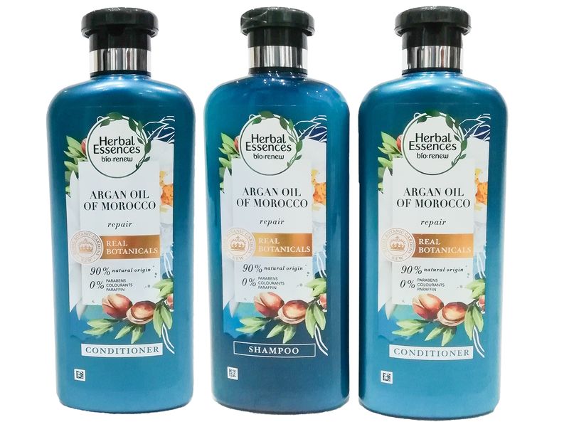 Herbal Essences - Argan oil of Morocco - Shampoo and Conditioner (3pc)