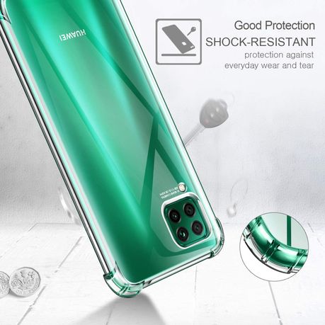 Anti-Slip Huawei P40 Lite TPU Case - Transparent