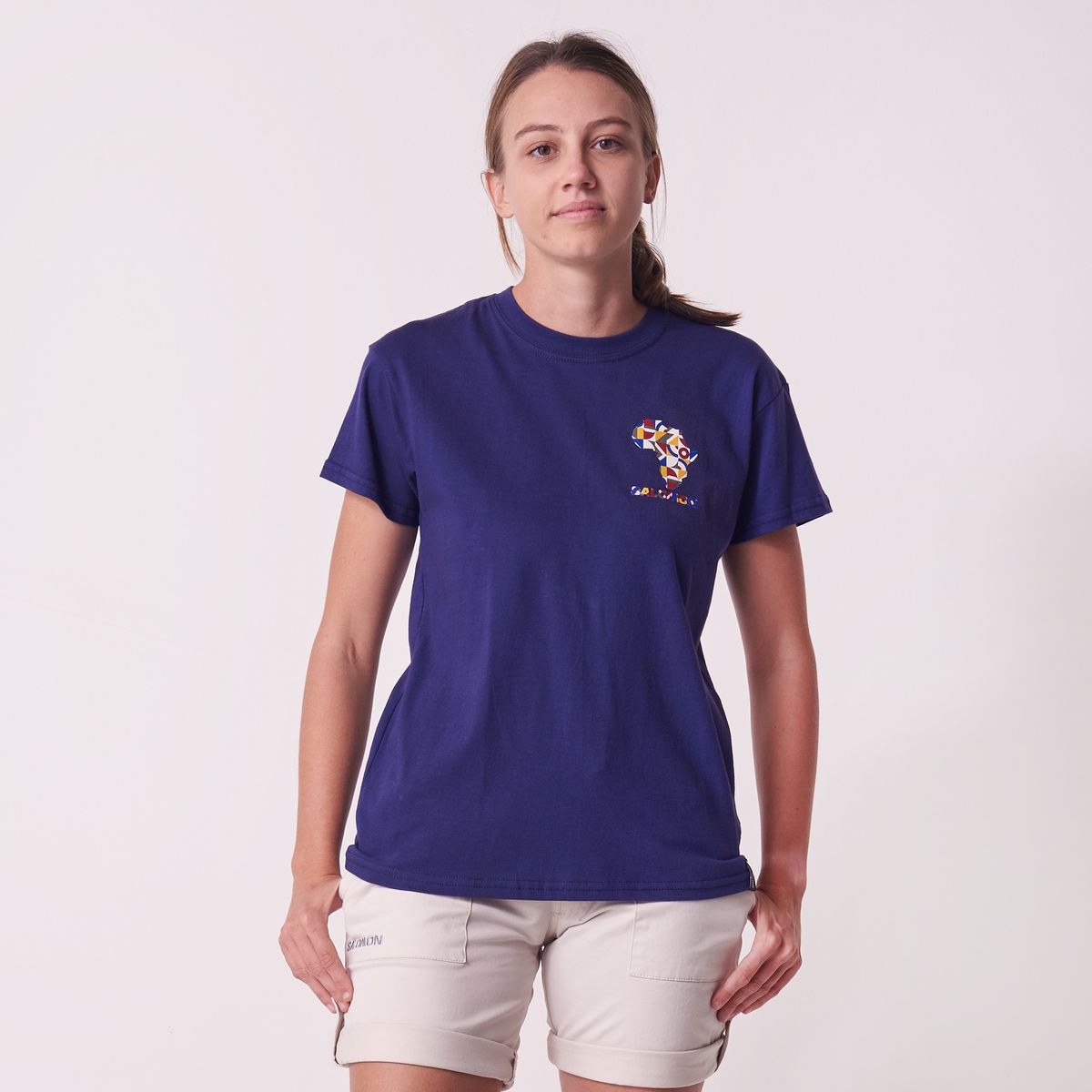 Salomon Women's Great Heart Short Sleeve T-Shirt - Astral Aura | Shop ...