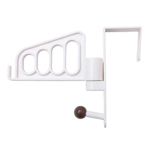 ABS rotating over-door hooks for towels &amp; hats