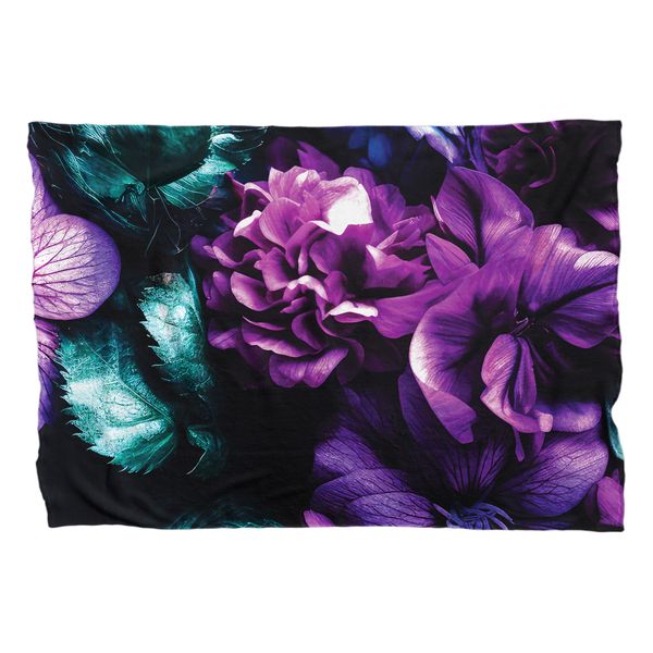 Exotic Purple and Teal Large Light Weight Fleece