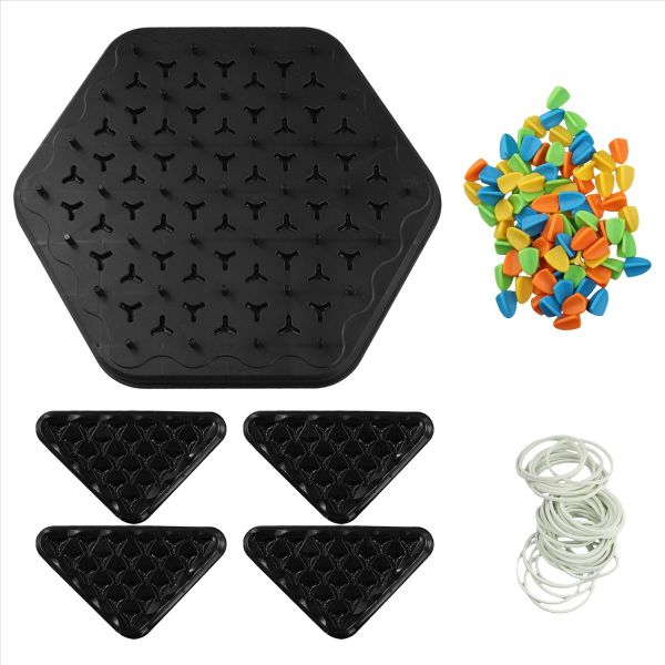 Chain Triangle Chess Game Triggle Rubber Band Game