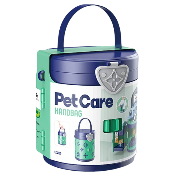 DIY Simulation Toy PET CARE Storage Handbag Toy for Kids