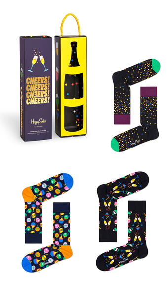 3-Pack Celebration Socks Gift Set
