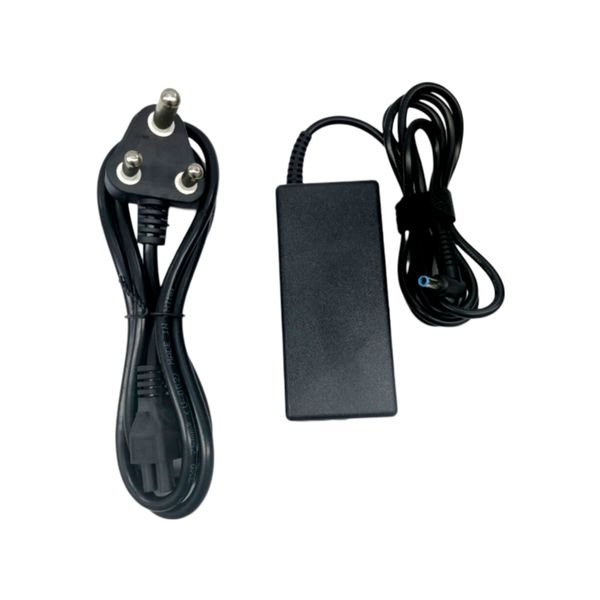 65W Laptop Charger with Blue Pin - Fast &amp; Efficient Power Adapter
