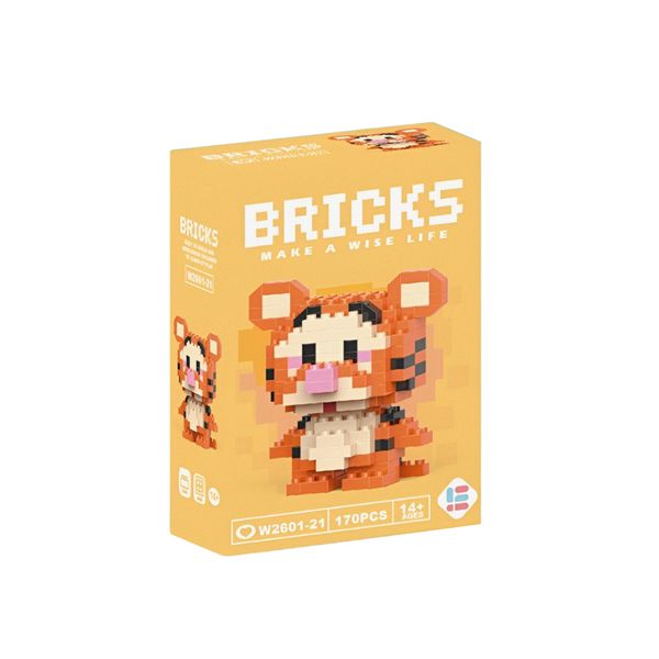 Bricks - Mini Figure Disney Winnie the Pooh Tigger Building Blocks