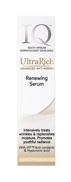 IQ UltraRich Advanced Anti-Ageing Renewing Serum - 50ml