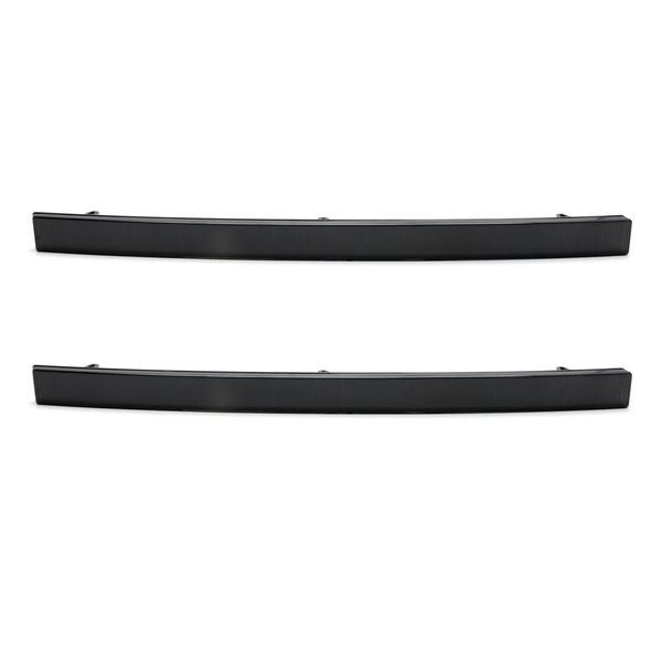 1Pair Smoked Lens Rear Bumper Reflector Lights Compatible with Chevrolet