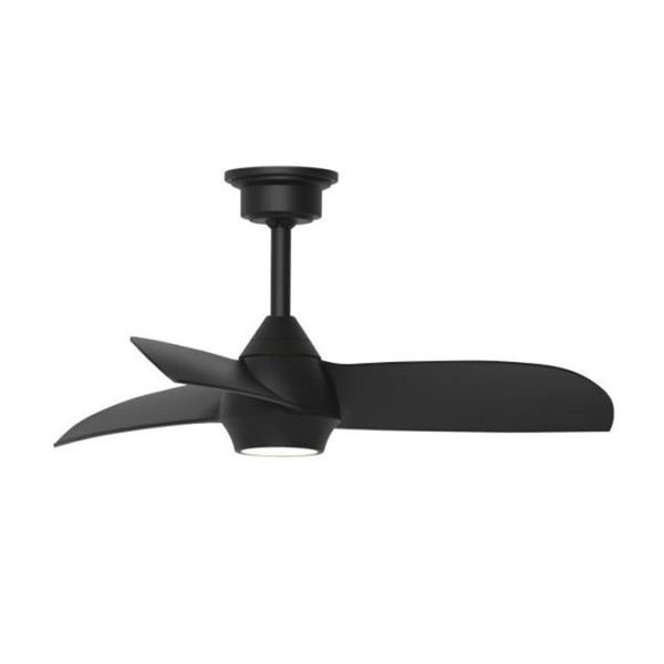 ACDC - Black 36 ' Ceiling Fan 3 Blade With Remote And led Light
