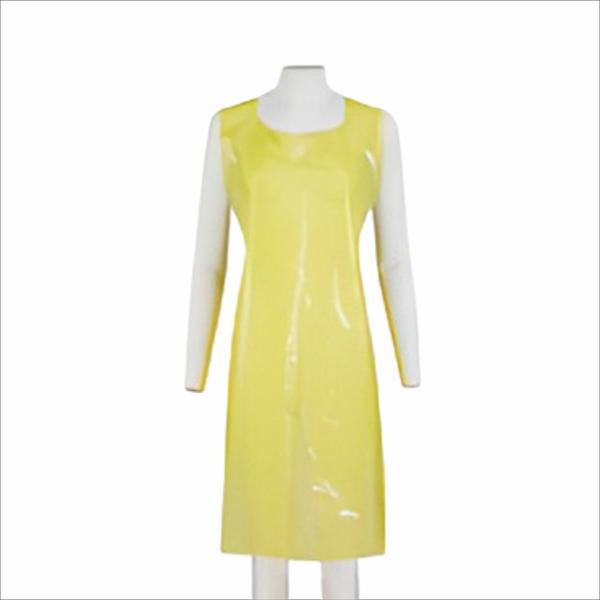 1000 x Yellow Disposable Aprons 20 Micron - Waterproof Bulk Pack