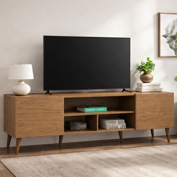 Bragg Inglewood 1.8m TV Stand, Oak