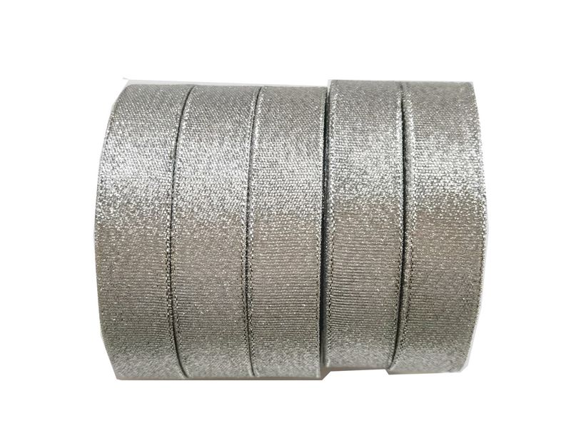 BEAD COOL - Metallic Ribbon Silver -20mm Width - 110m - Wrapping and Bows